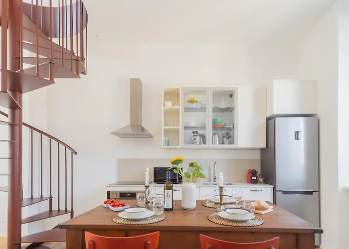 アパート Rooftop Nest In Center By Rent *